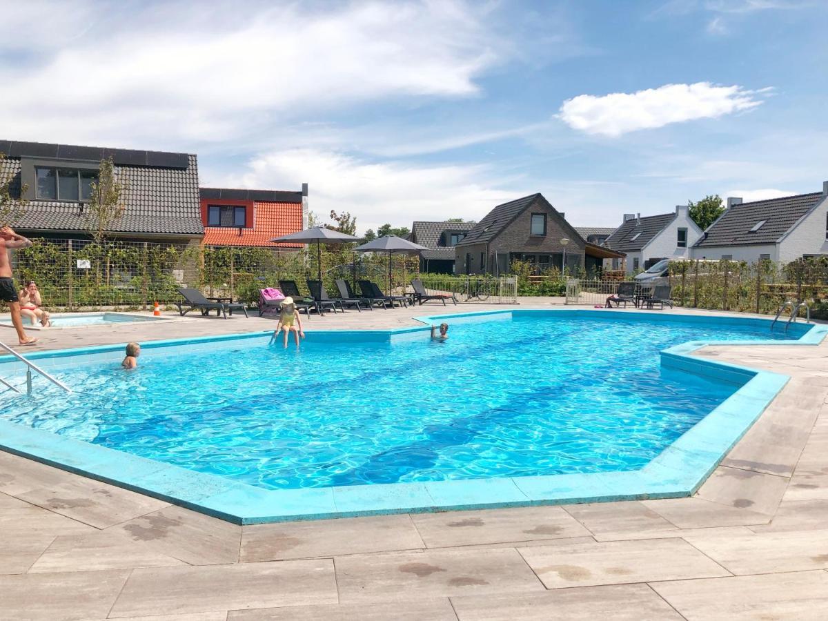Bungalow 6 Op Recreatiepark De Wielen Синт-Мартен Экстерьер фото