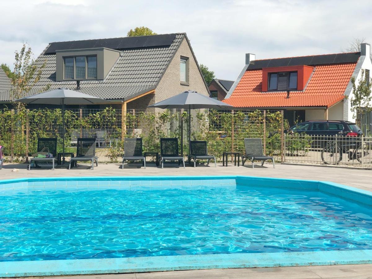 Bungalow 6 Op Recreatiepark De Wielen Синт-Мартен Экстерьер фото