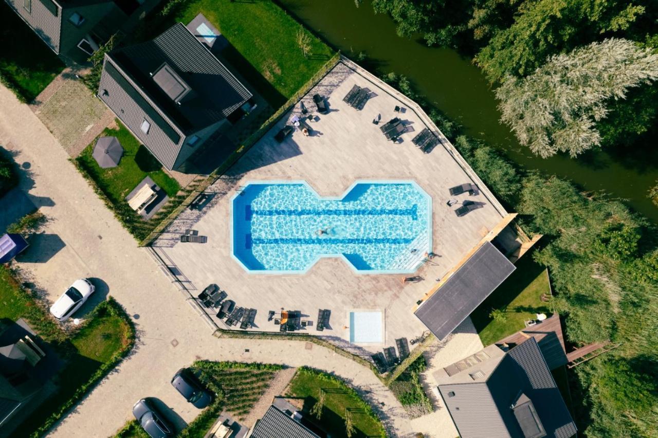Bungalow 6 Op Recreatiepark De Wielen Синт-Мартен Экстерьер фото